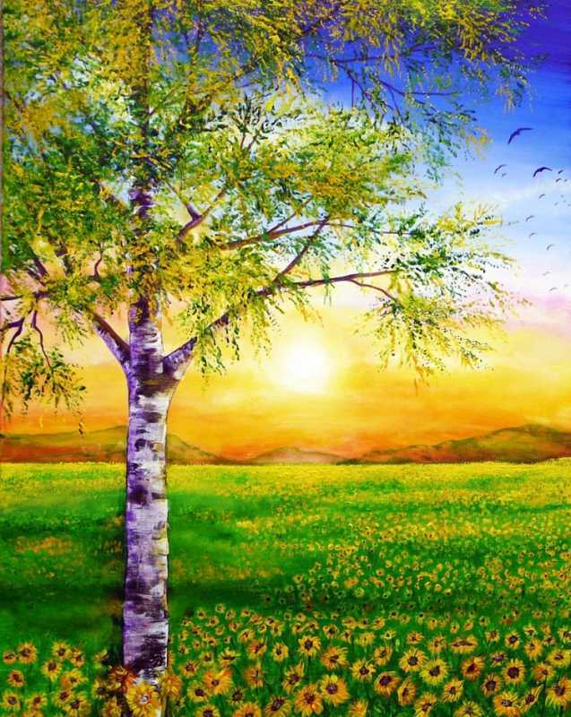 Природа иллюстрация