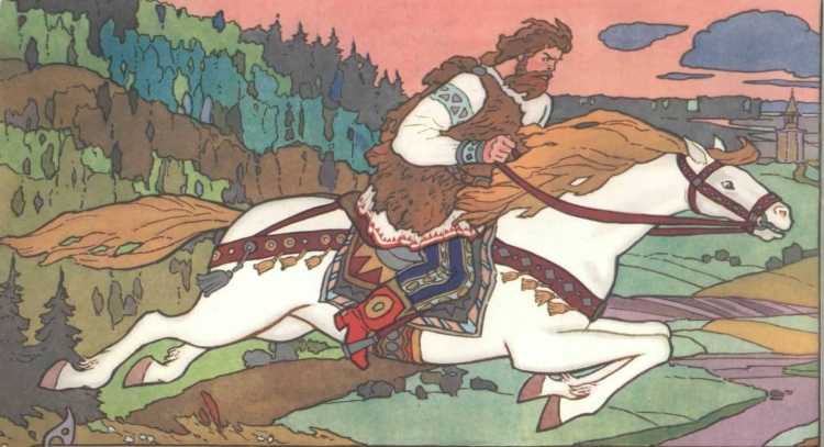 Раскраски Алеша Попович и Тугарин змей Юлий