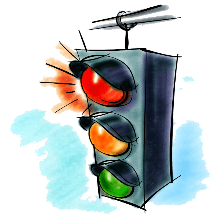 Уважайте светофор