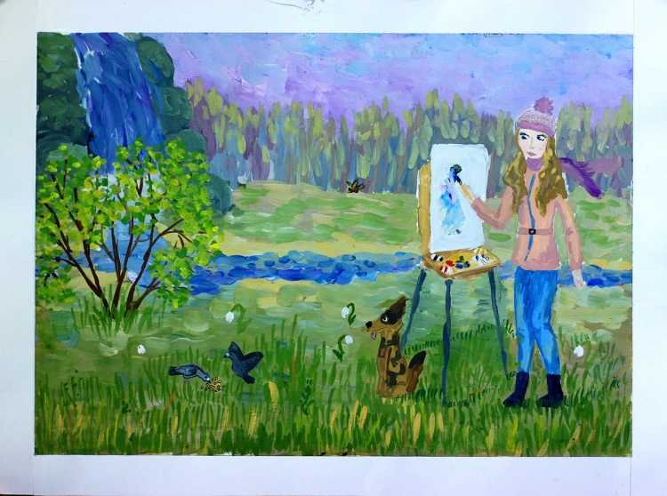 Конкурс рисунков Весна