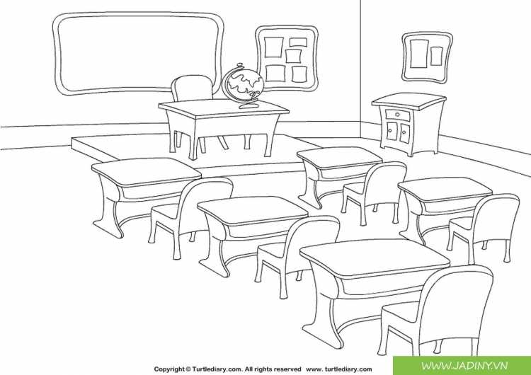 Рисунок класса карандашом