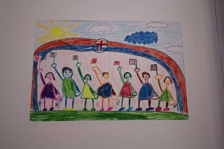 Рисунок на тему волонтерство