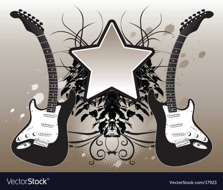 Фоторамка в стиле рок