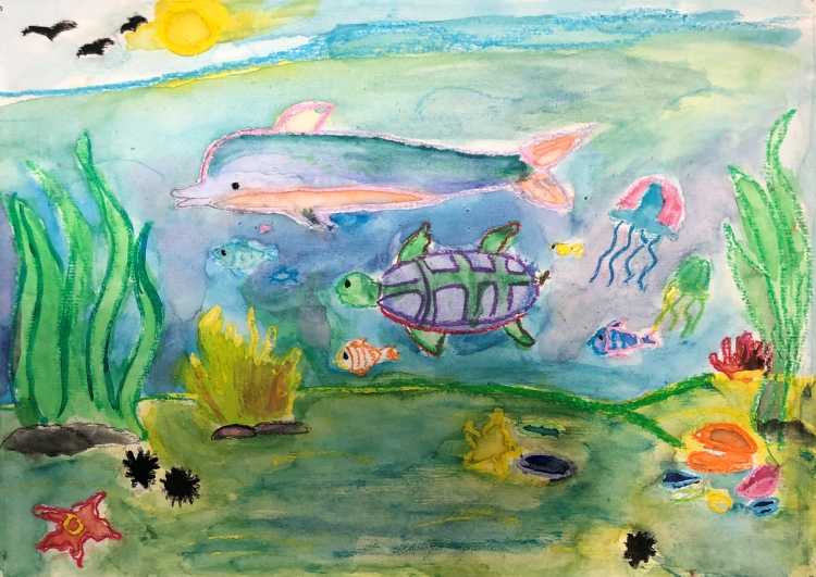 Мир воды рисунок на конкурс