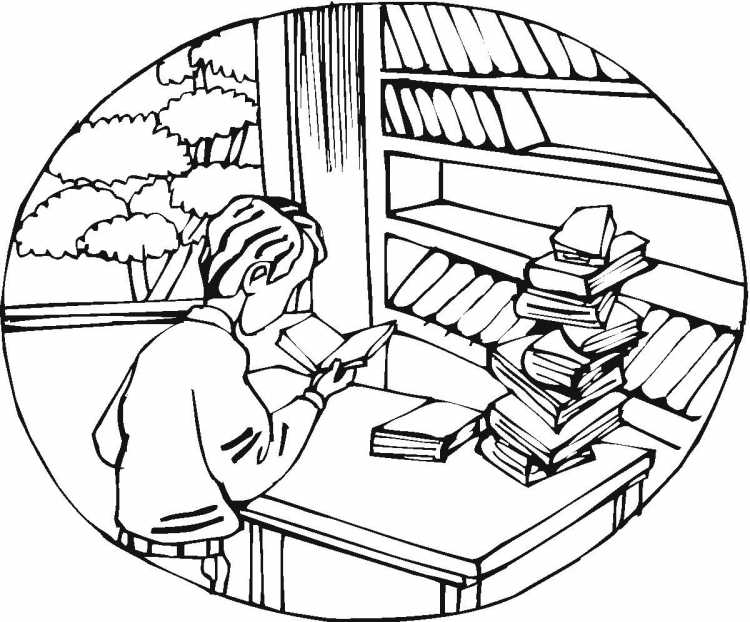 Библиотека карандашом