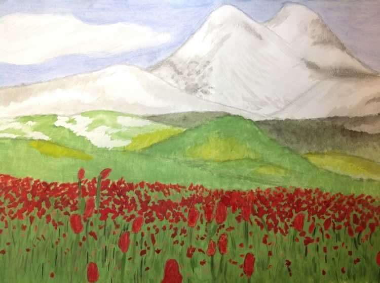 Рисунок на тему природа Ставропольского края