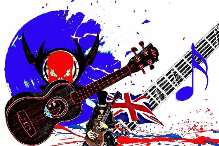 Бас гитара арт