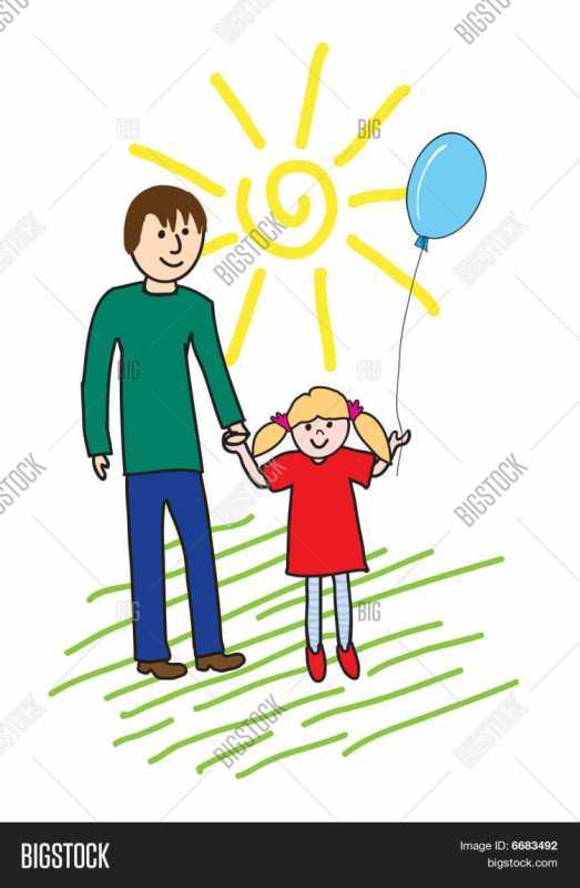 Рисование я с папой