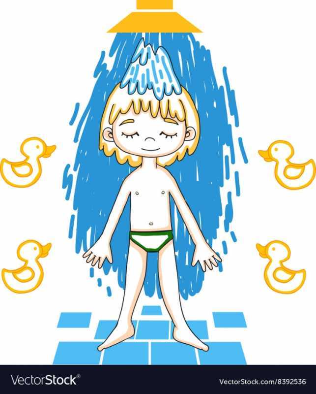 Контрастный душ детей дошкольного возраста