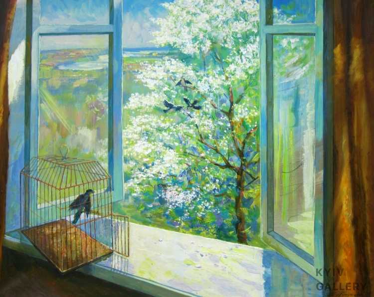 Пейзаж в окне