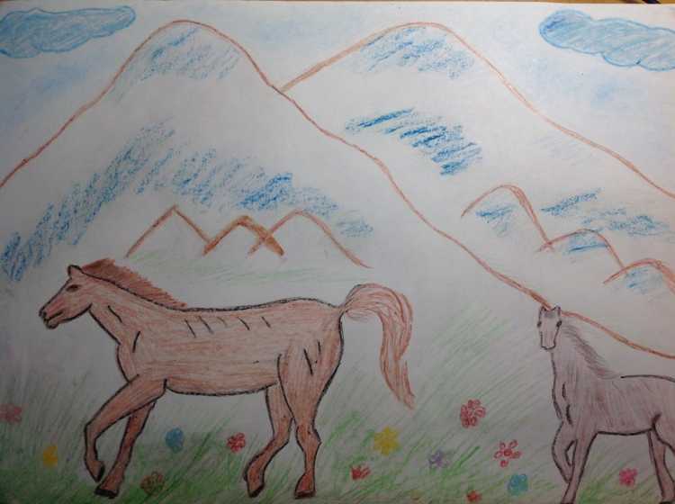 Дети творческая работа про Казахстан