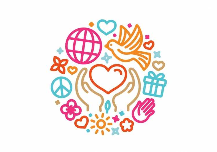 Благотворительность символика