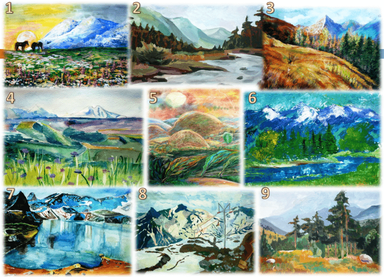 Портрет горянки Расула Гамзатова