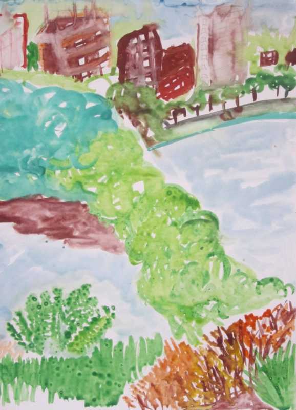 Родной край рисунок