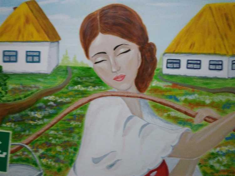 Рисунок на кубанскую тему