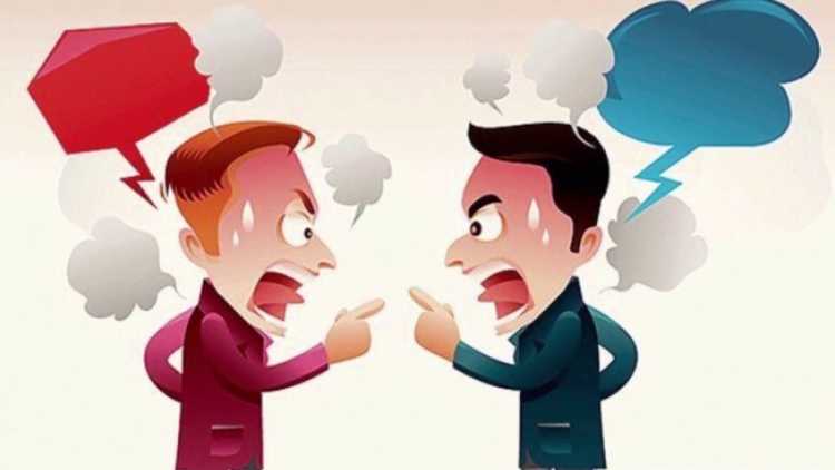 Конфликт иллюстрация