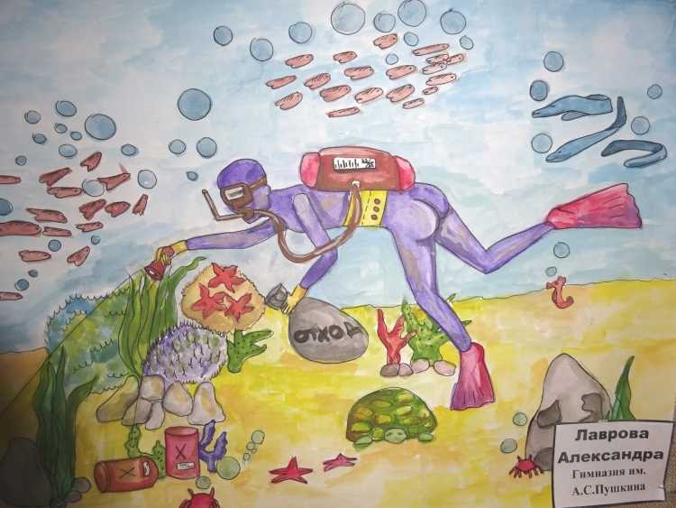 Рисунок на тему вода будущего