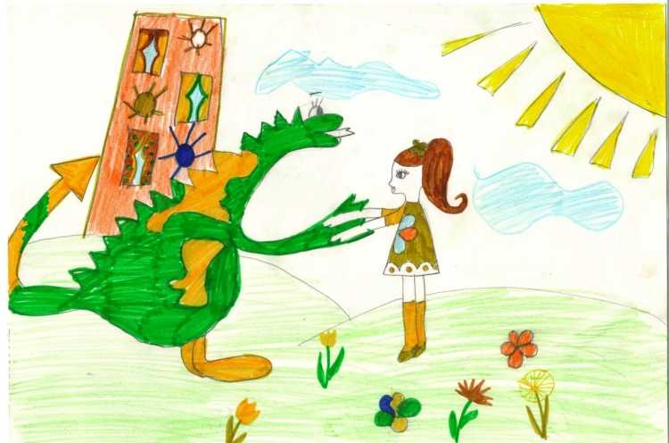 Детские рисунки на тему вежливость