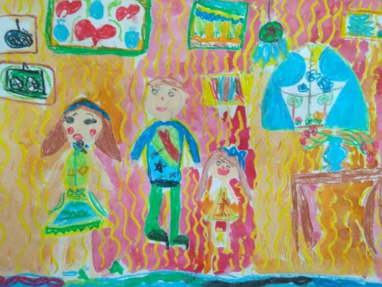 Детские рисунки на конкурс