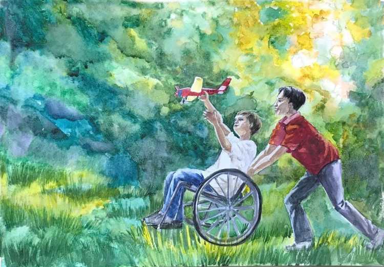 Конкурс рисунков, сопровождающихся с эссе