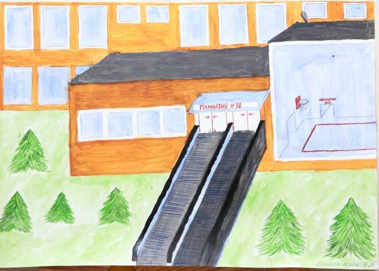 Гимназия будущего рисунки