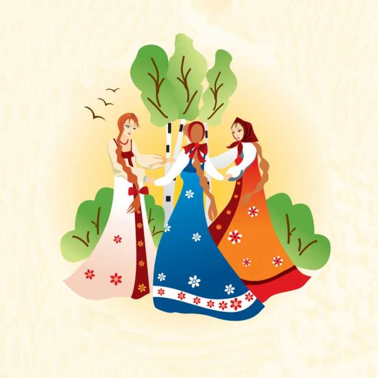 Русский хоровод дети