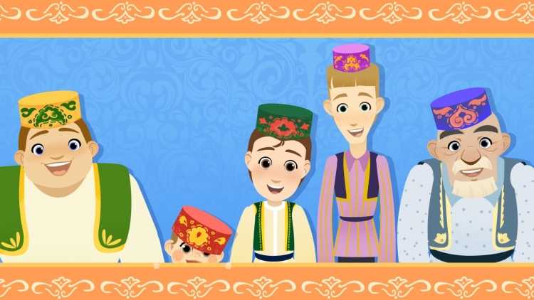 Сабантуй рисунок