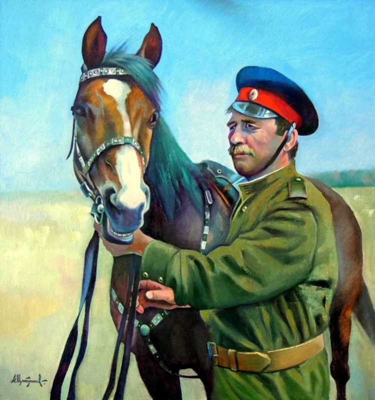 Рисунки про Казаков детские