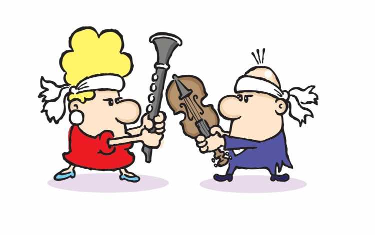 Смешные рисунки конфликты