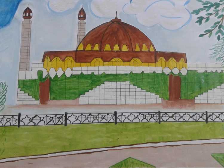 Достопримечательности Ставрополья в детских рисунках