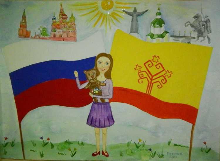 Детские рисунки о природе Башкирии