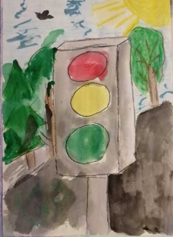 Рисование светофор