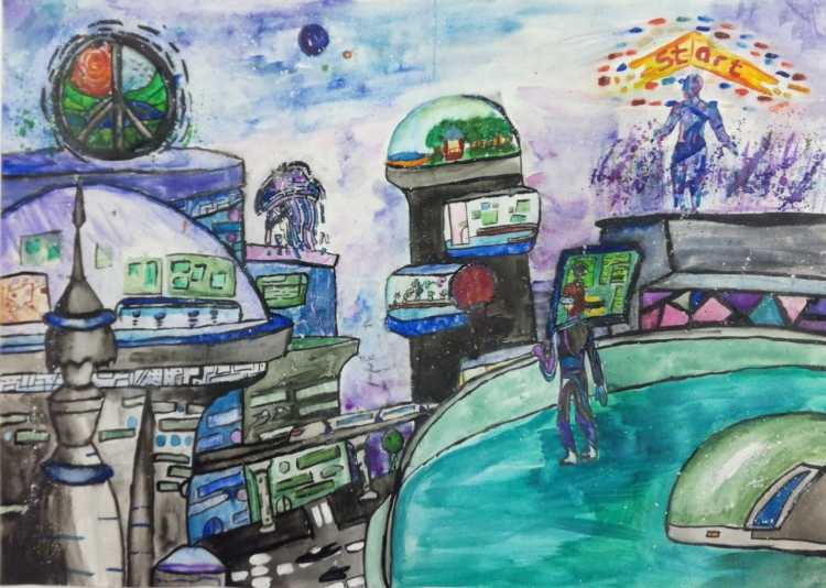 Плакат земля наш общий дом