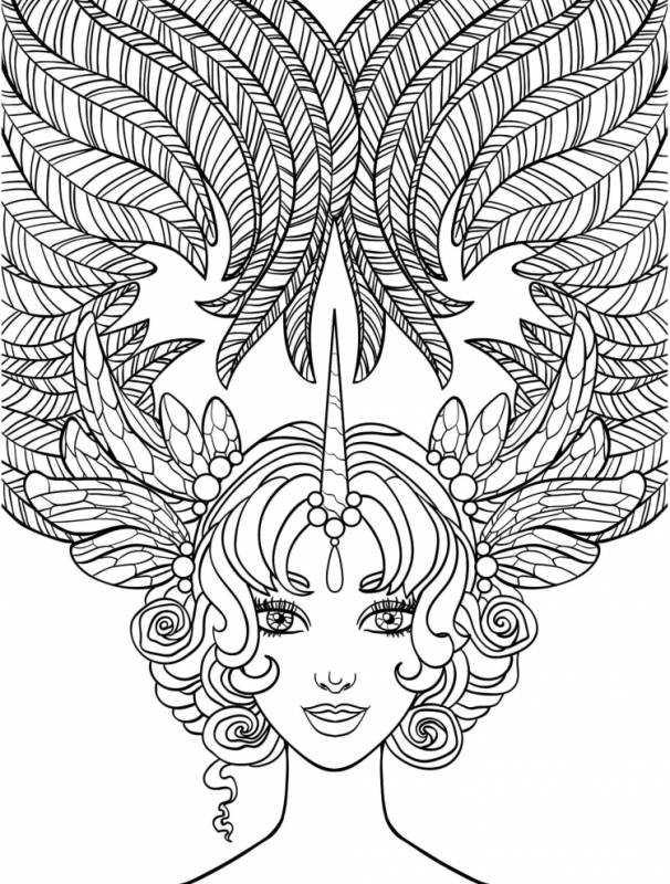 Раскраска для девочек