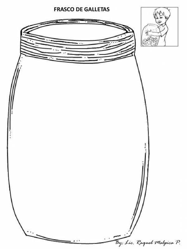 Банка раскраска для детей