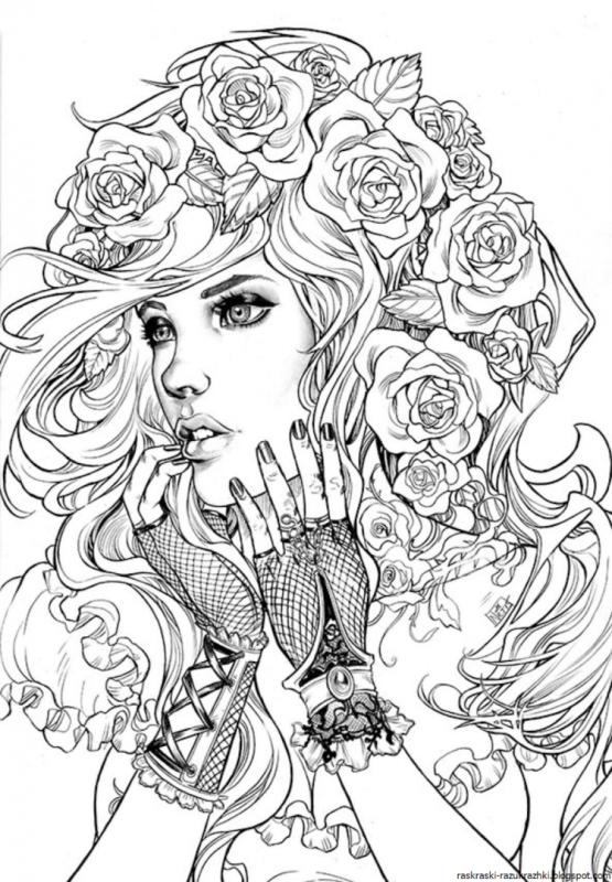 Раскраска антистресс