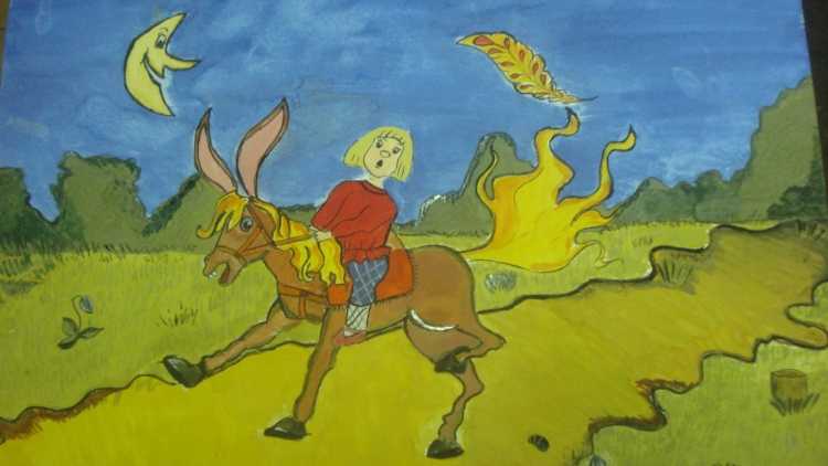 Ершов конек горбунок нарисова