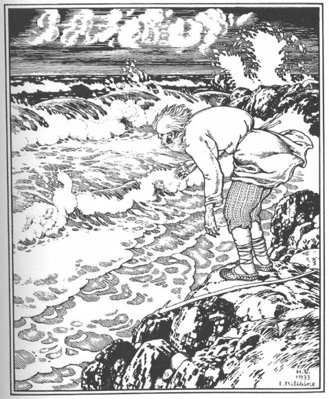 Иллюстрирование сказки а.с.Пушкина «Золотая рыбка»