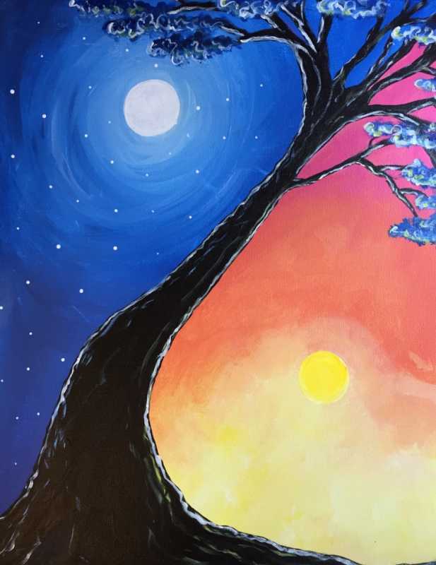 Рисунки гуашью легкие