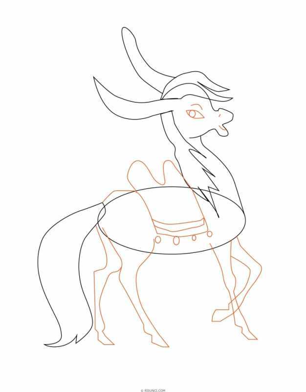 Конек Горбунек рисунок