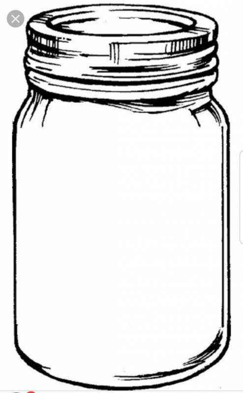 Банка раскраска