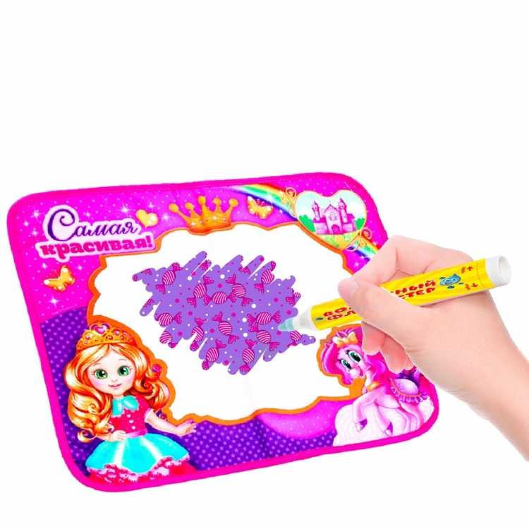 ЯИГРУШКА коврик-раскраска Лисичка