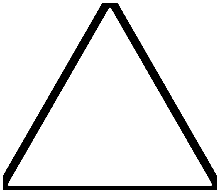 Треугольник для дошкольников