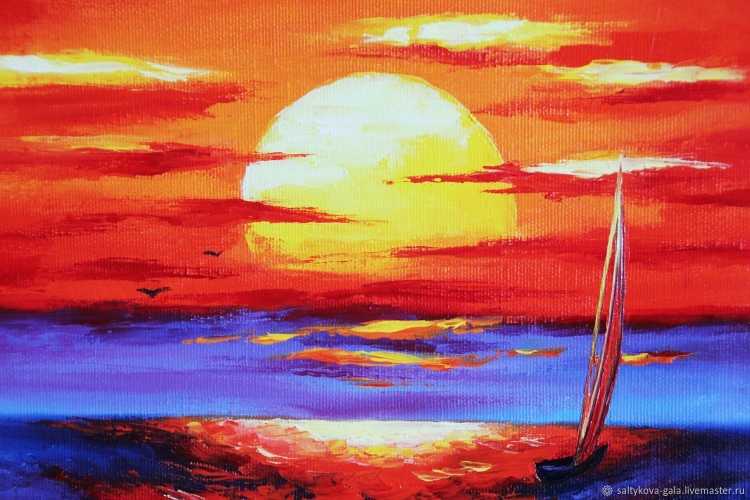 Картины красками