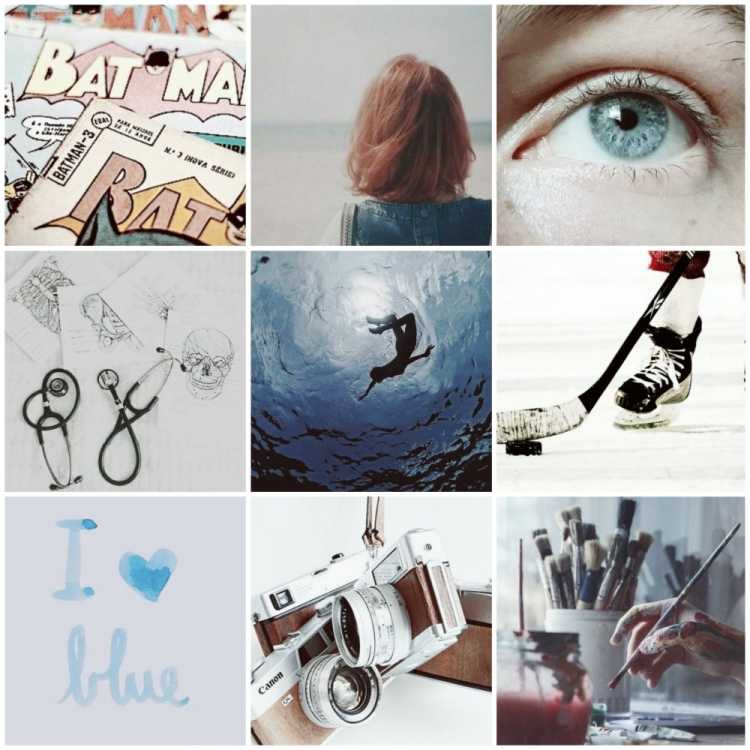 Эстетика рисования коллаж