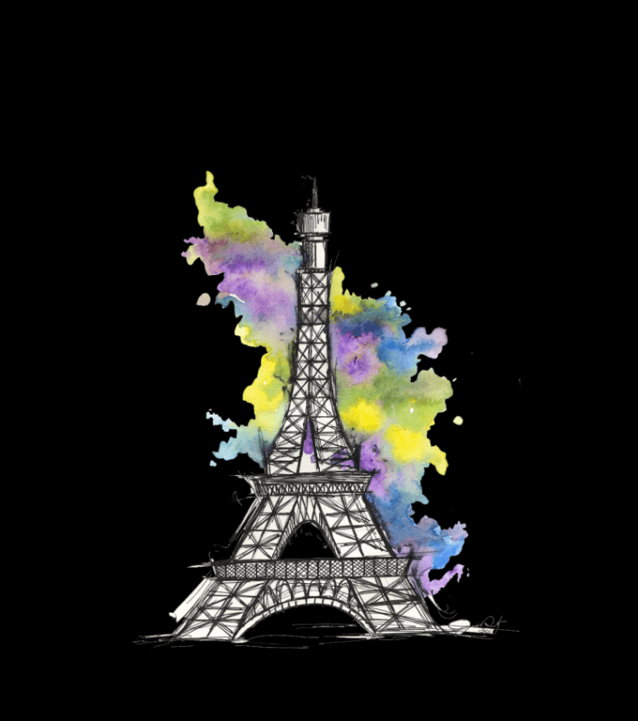 Рисунки на тему Франция