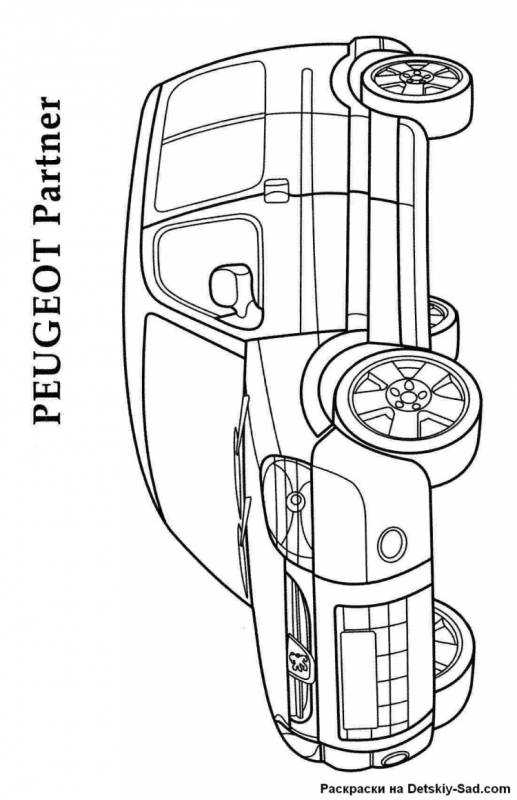 Peugeot 2008 2020 чертеж