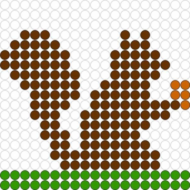 Термомозаика Белочка