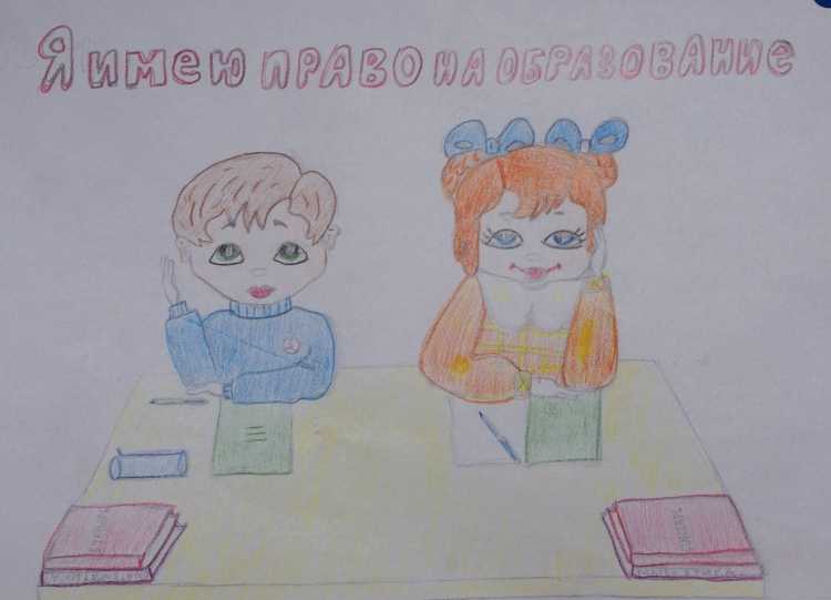 Рисунок на тему права ребенка