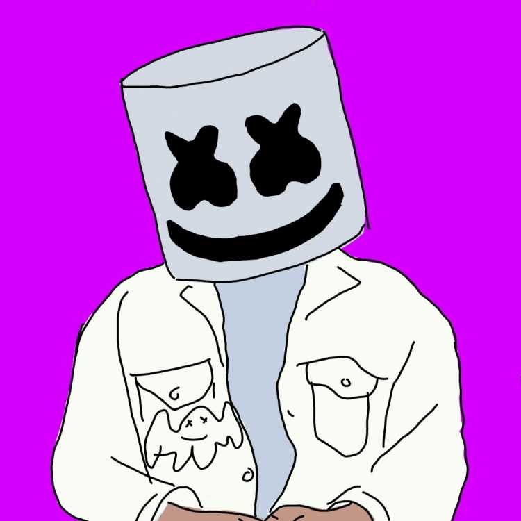 Маршмеллоу для срисовки